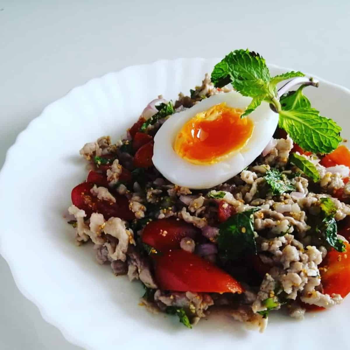 Thai Soft-Boiled Duck Egg 