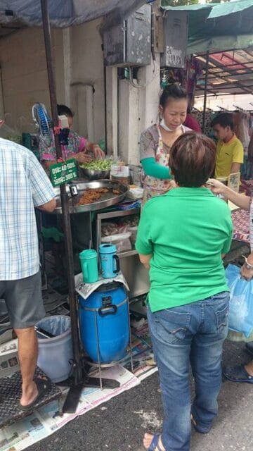 Thai Fried Fish Cake Silom Street Food Bangkok