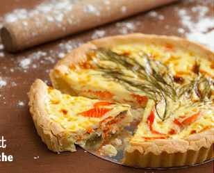 Dill & Salmon Quiche