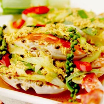 泰式咖哩炒蟹 Thai Fried Red Curry Crab