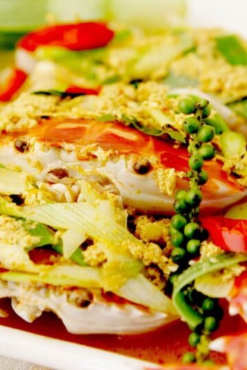 泰式咖哩炒蟹 Thai Fried Red Curry Crab
