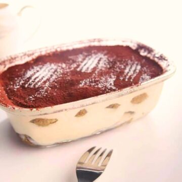 Healthy Homemade Tiramisu