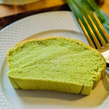 斑蘭棉花蛋糕 Pandan Cotton Cake