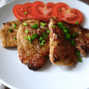 Vietnamese Lemongrass Pork Chop