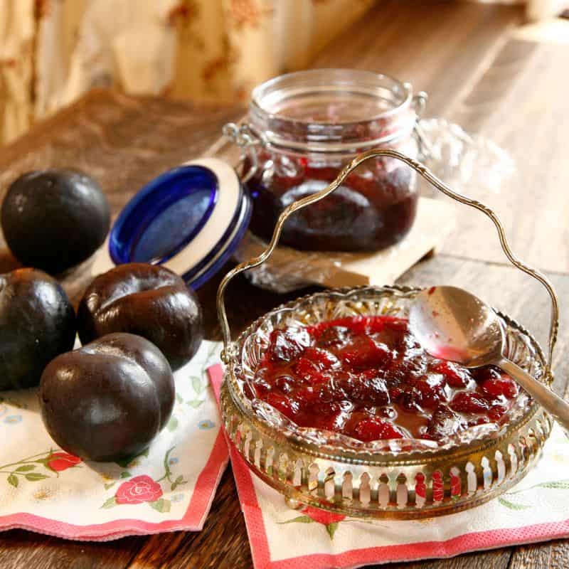 Autumn Plum Jam - Yves Kitchen homemade jam