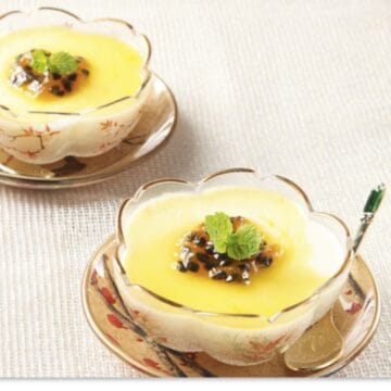 Milk Pudding & Passionfruit Jam