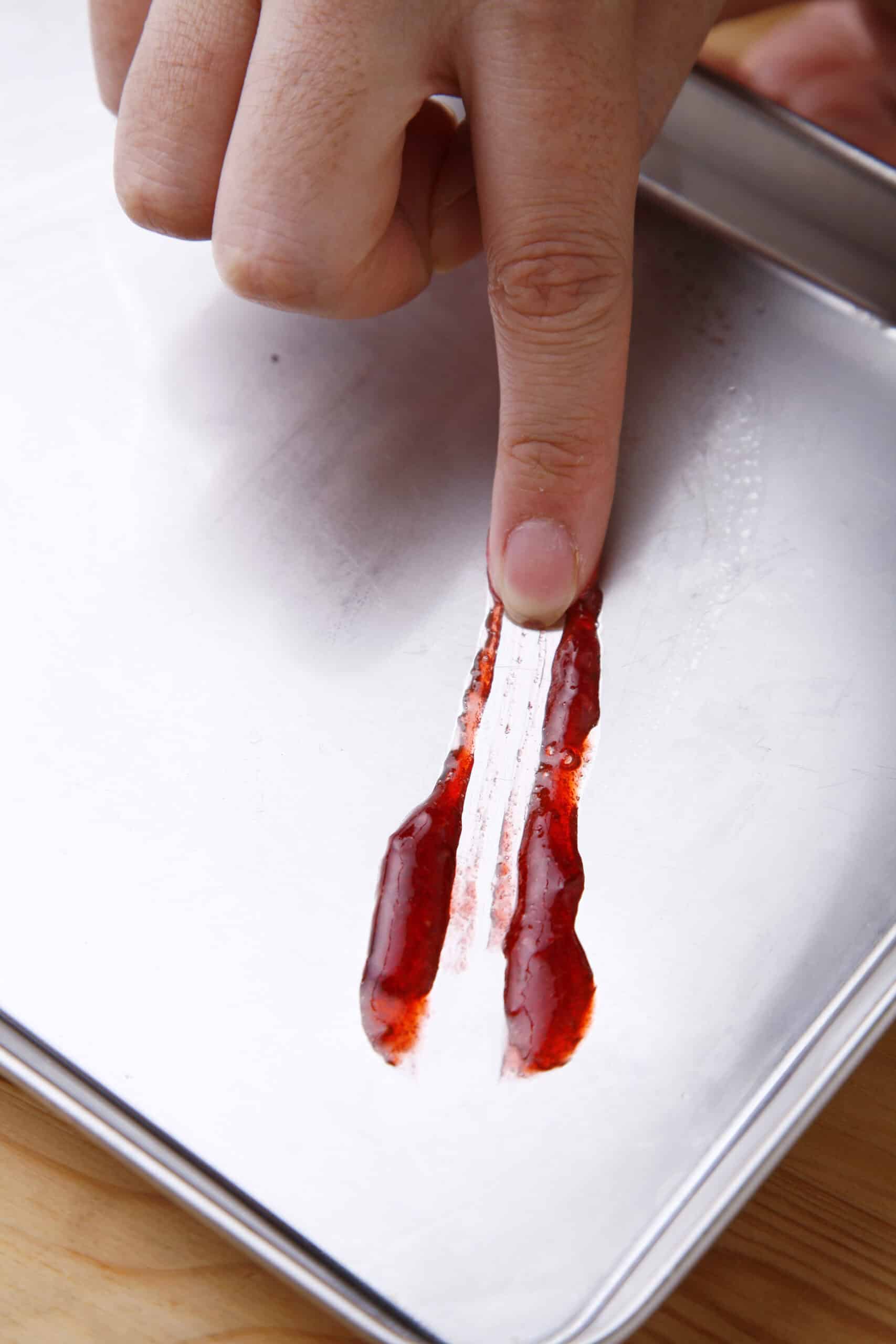 cold plate test for jam making