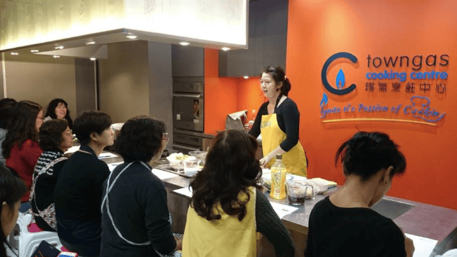 Bonnie Yves, Cooking Class Tutor, Towngas Cooking Centre