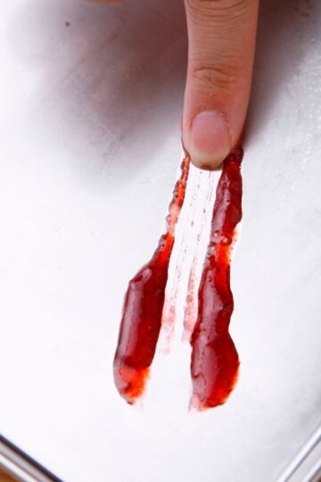 cold plate test for jam making