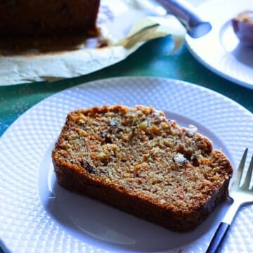 Carrot Cake with Lime Icing topping
