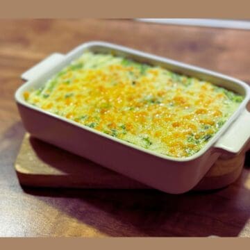 Creamy Baked Spinach