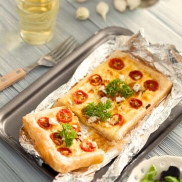Roasted Tomato and Feta Tart