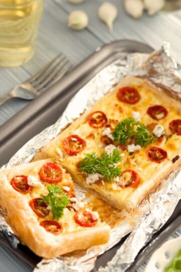 Roasted Tomato and Feta Tart