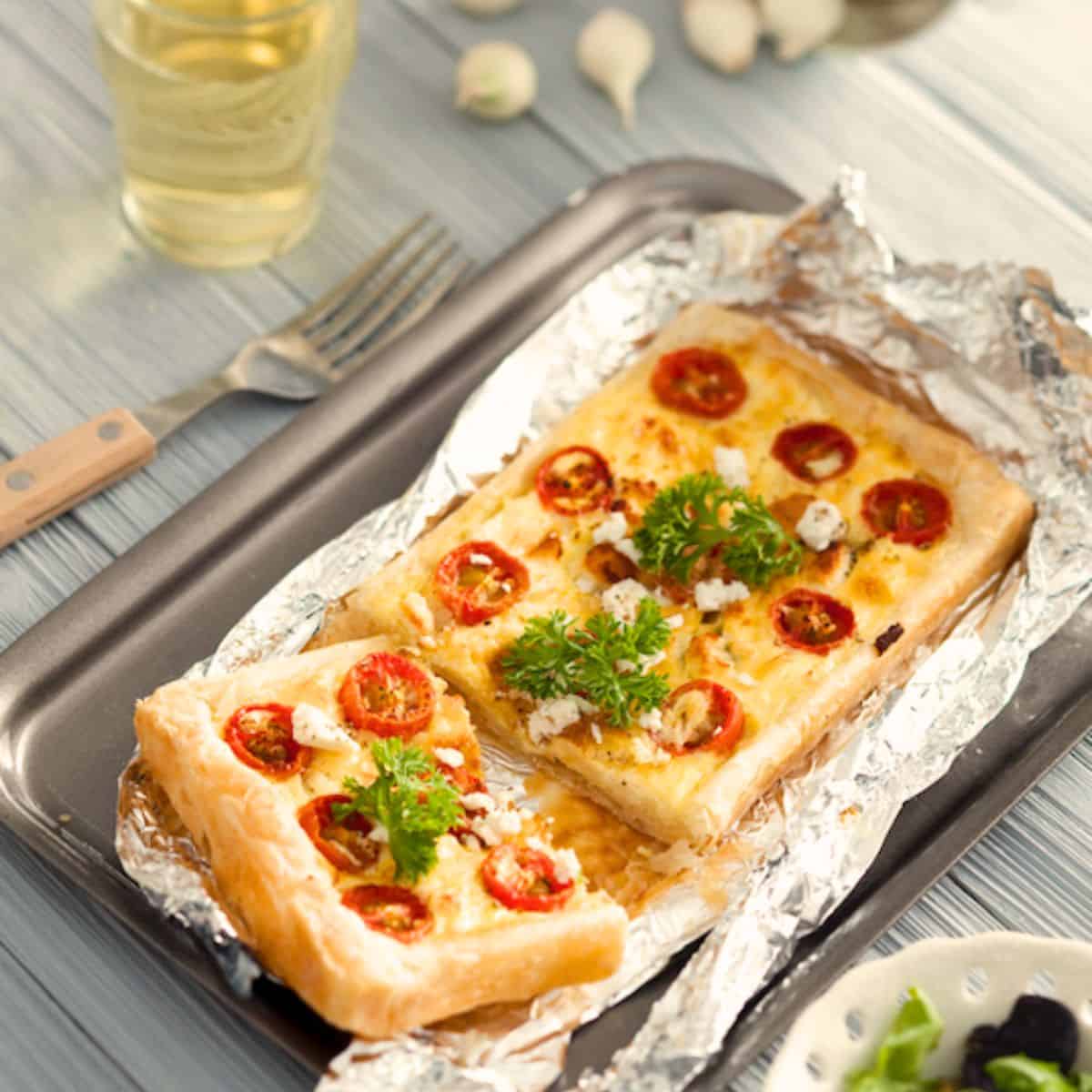 Roasted Tomato and Feta Tart