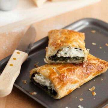 Spinach and Cheese Parcel