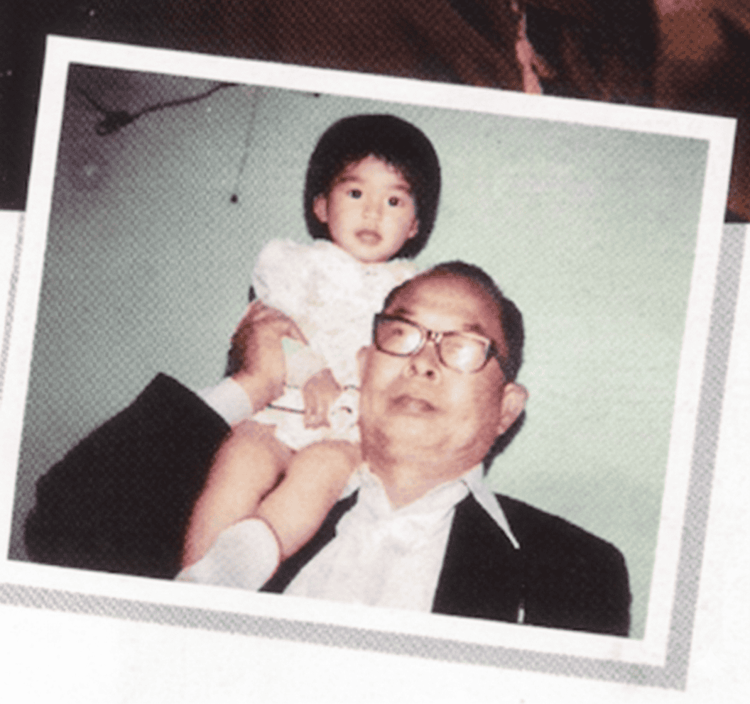 Grandpa & baby Bonnie
